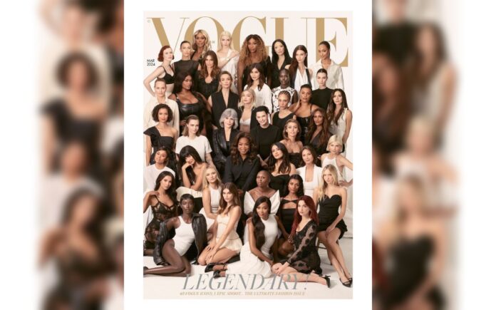 ¿Photoshop? ¡No!, así lograron la portada de las 40 mujeres icónicas de la revista Vogue