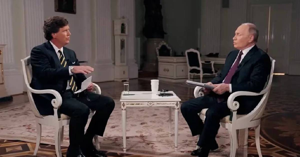 Putin dice que es ‘imposible’ perder la guerra contra Ucrania en entrevista con Tucker Carlson