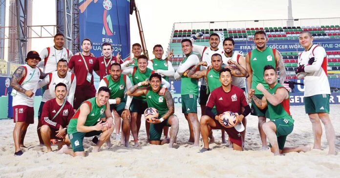 El Tri de playa, con un reto mundial