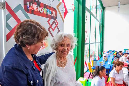 Inaugura Delfina Gómez en Tultitlán el Centro Cultural y Biblioteca Elena Poniatowska