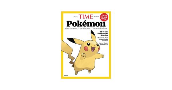 Ya puedes comprar la revista TIME que celebra 25 años de Pokémon en América