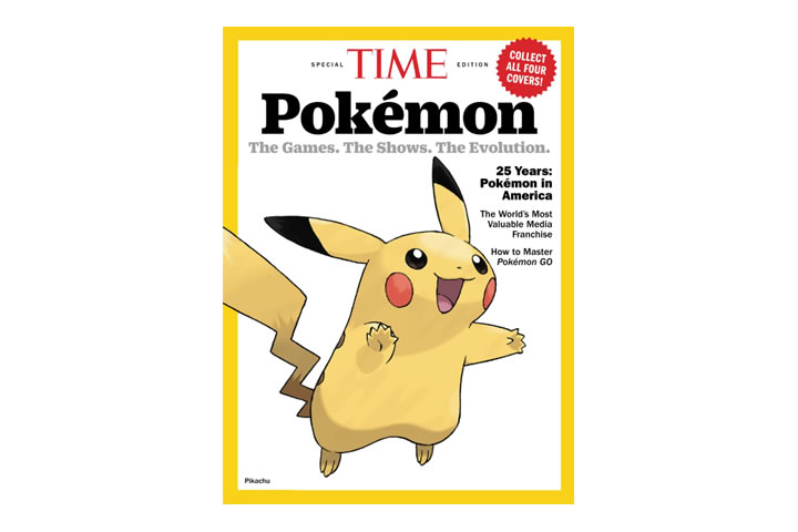 La edición especial de la revista <em>TIME</em> por los 25 años de <em>Pokémon</em> en América