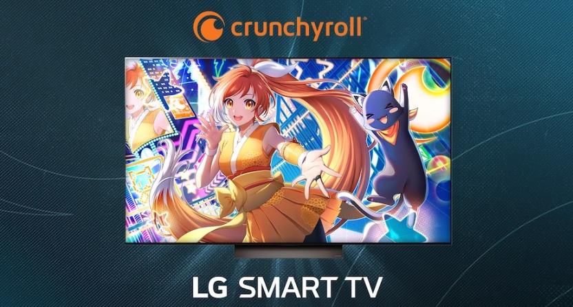 La app de Crunchyroll llegó a más televisores