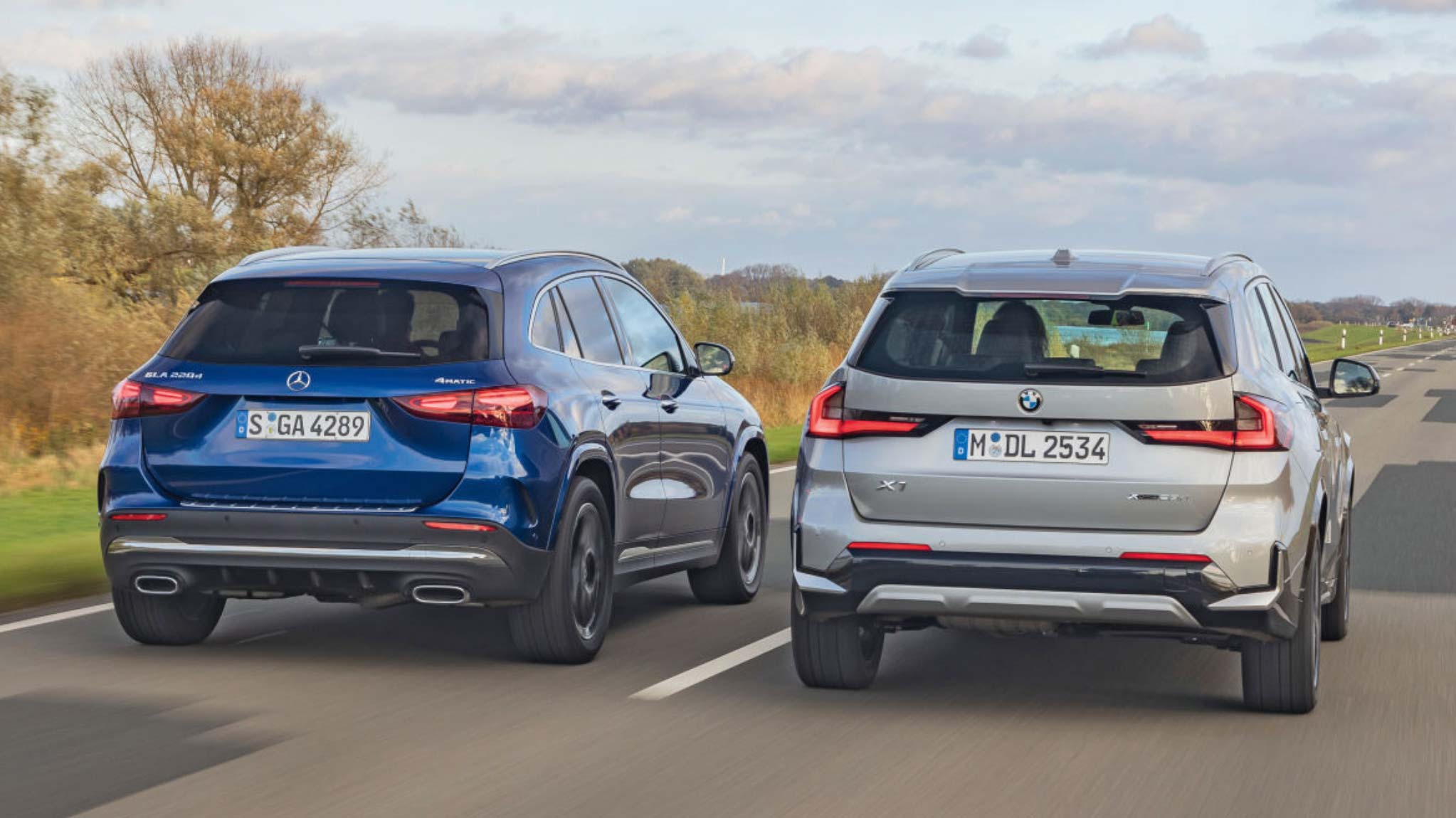 Comparativa: BMW X1 xDrive23d vs. Mercedes GLA 220 d 4Matic zagas