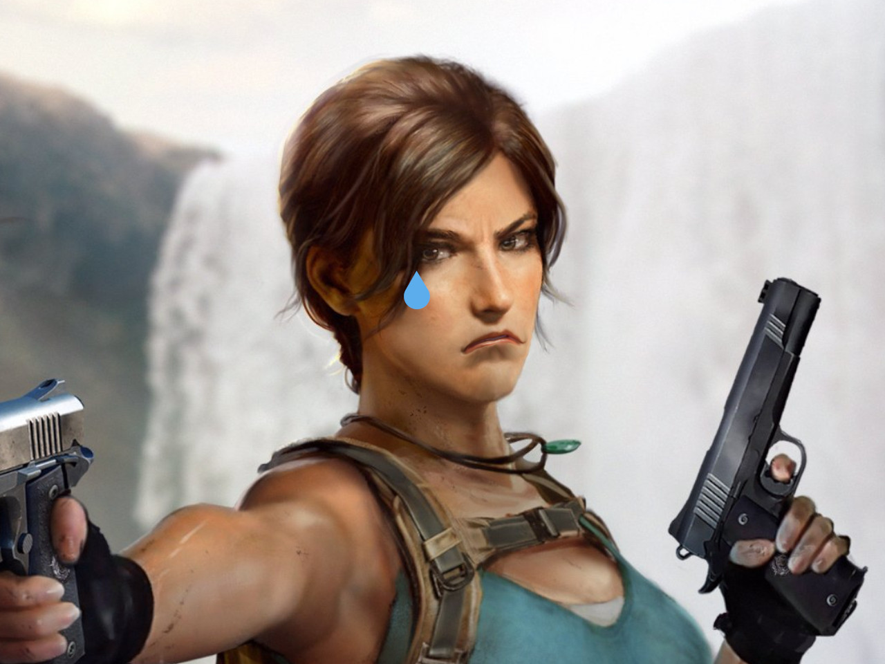 A muchos fans no les agradaron los rasgos varoniles en el rostro de la nueva Lara Croft