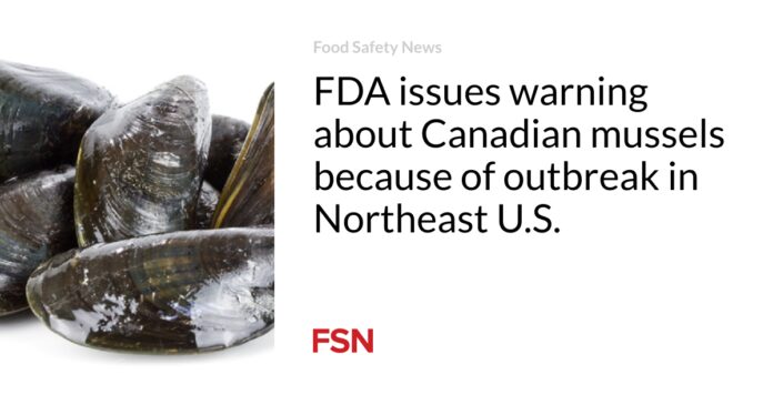 La FDA emite una advertencia sobre los mejillones canadienses debido a un brote en el noreste de EE. UU.