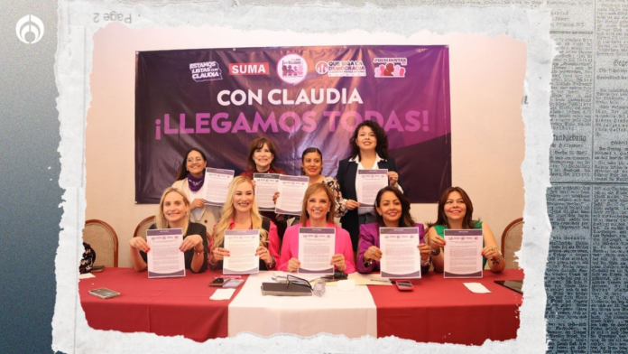 Frente Amplio de Mujeres manifiesta su apoyo a Sheinbaum y lanza: la ‘derecha’ es un peligro