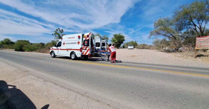 Hay un hombre y una mejor lesionados: se registra choque por la carretera Culiacán-Sanalona