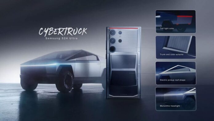 Una empresa se fija en Samsung y el Cybertruck de Tesla para una edición exclusiva del S24 Ultra que cuesta casi 9.000 dólares