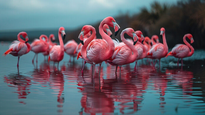 ¿Sabías que los flamencos producen leche y que es de color rosa?