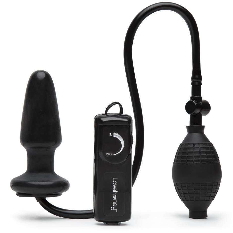 Plug Anal Inflable Vibrador