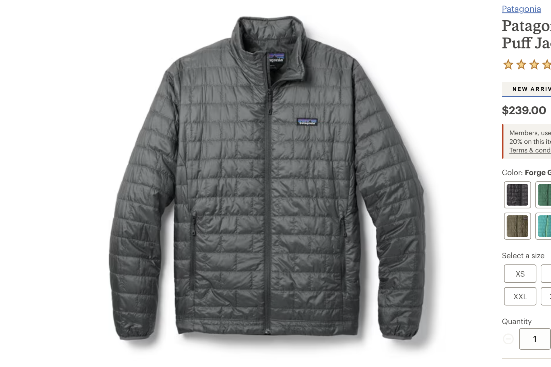 Chaqueta Patagonia Nano Puff Hombre