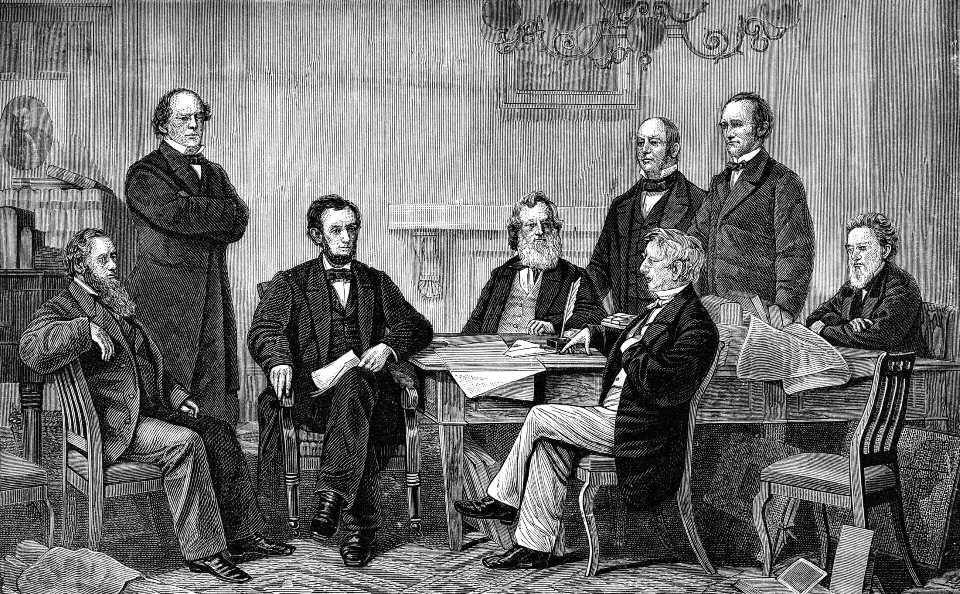 abraham lincoln firma la proclamación de emancipación