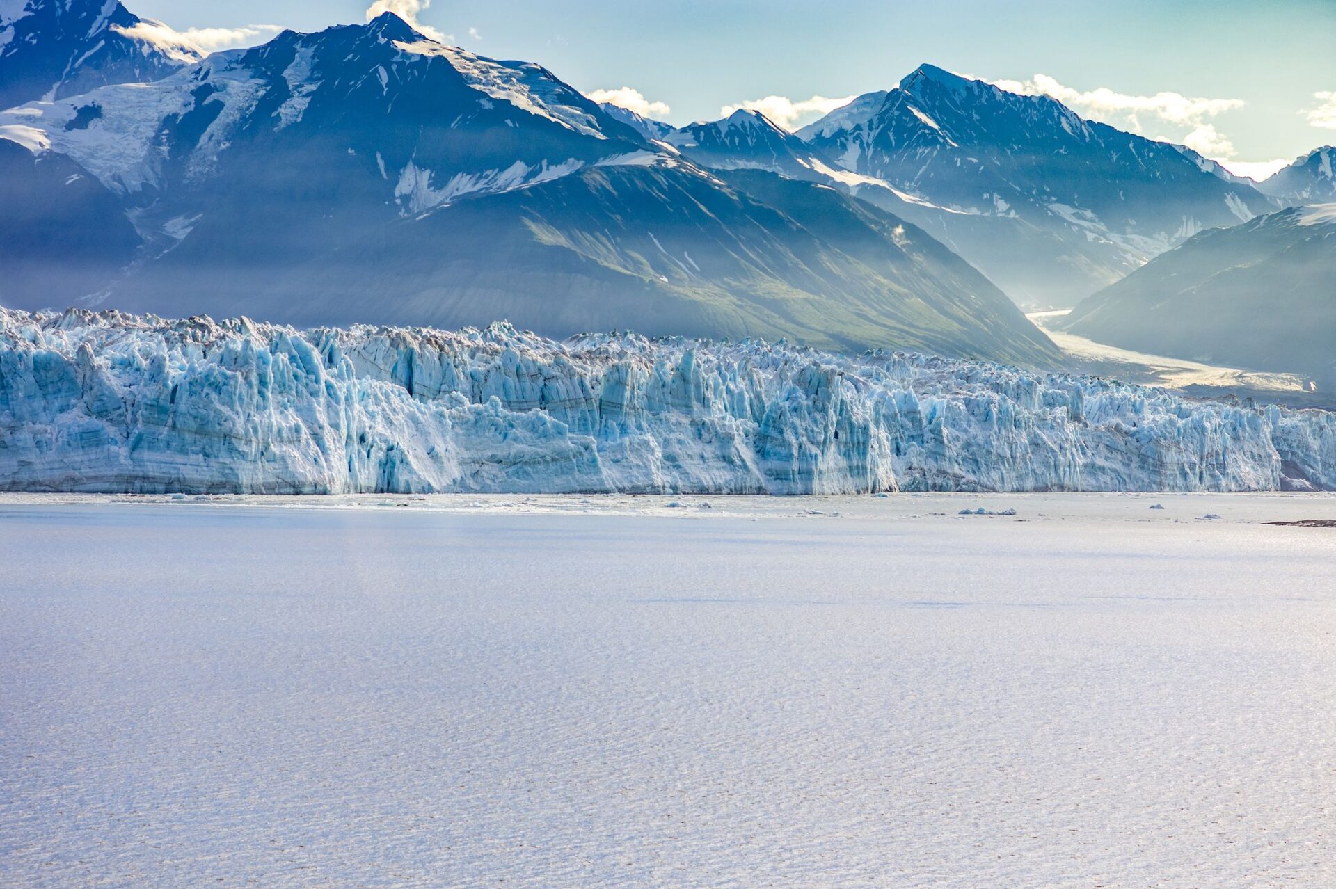 Estados Unidos, Alaska, las montañas de San Elías y Yukon, el glaciar Hubbard