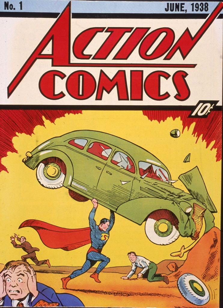 cómics de acción nº 1 presentando a superman