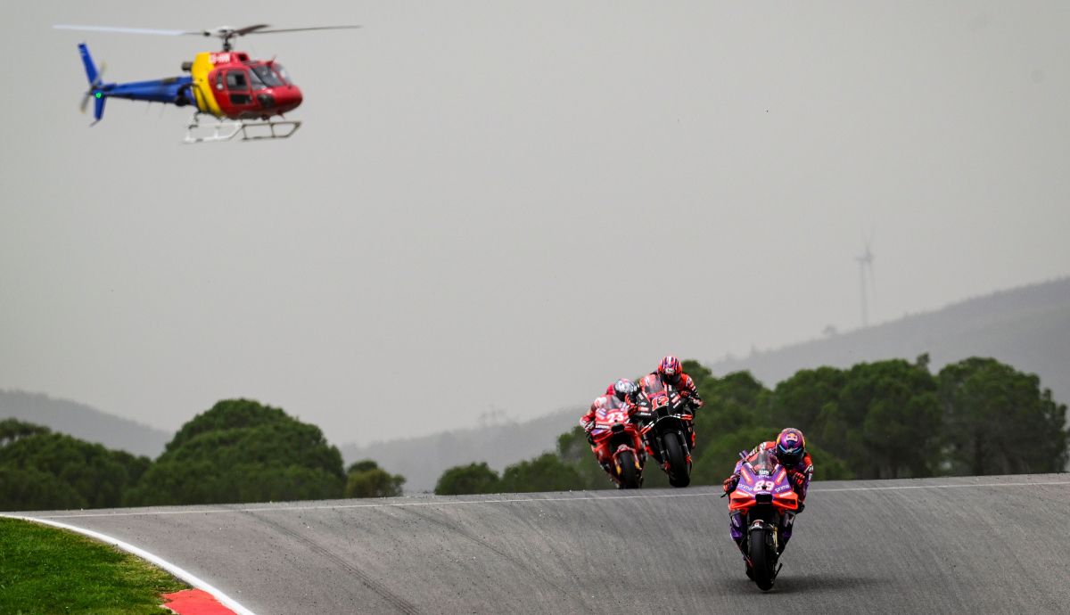 Jorge Martín se va de Maverick Viñales y Enea Bastianini, MotoGP Portimao 2024