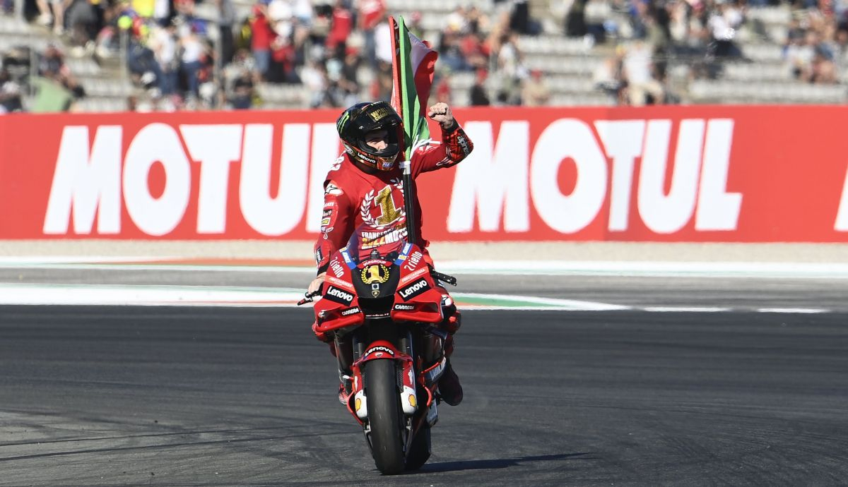 Pecco Bagnaia campeón del mundo de MotoGP 2022