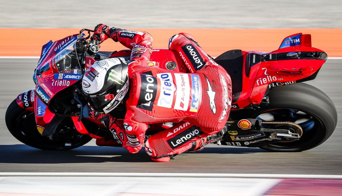 Pecco Bagnaia ha vuelto a destrozar el crono con su Ducati en el test de MotoGP Qatar 2024