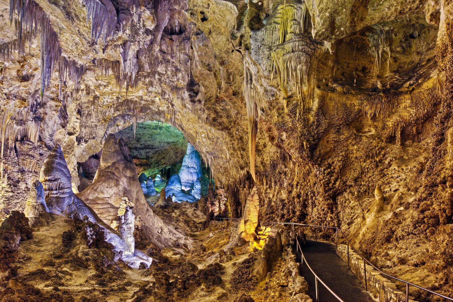 espada de damacles, cavernas de carlsbad