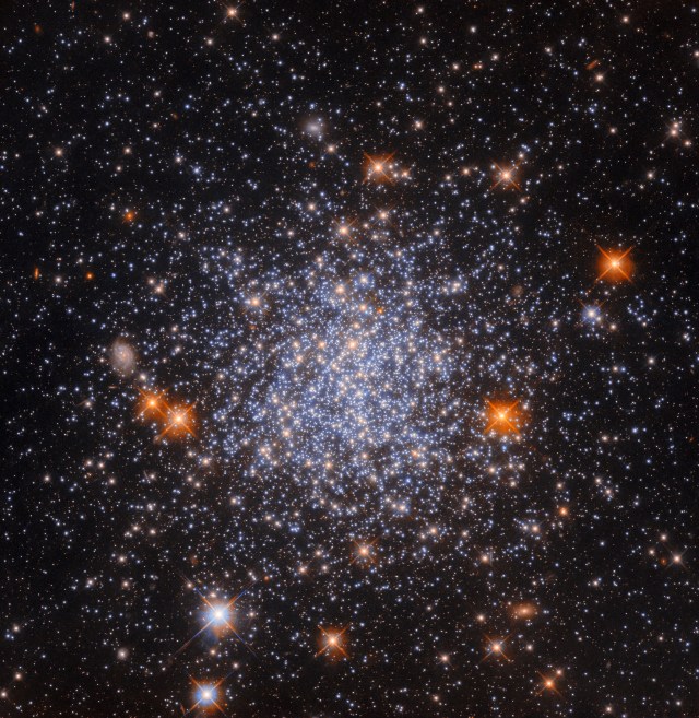 Hubble encuentra un campo de estrellas