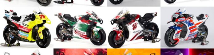 Las motos del Mundial de MotoGP 2024: Ducati, KTM, Aprilia, Yamaha y Honda