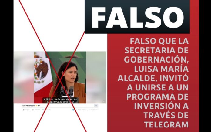 Video de Alcalde fue manipulado por inteligencia artificial; no llamó a invertir por Telegram