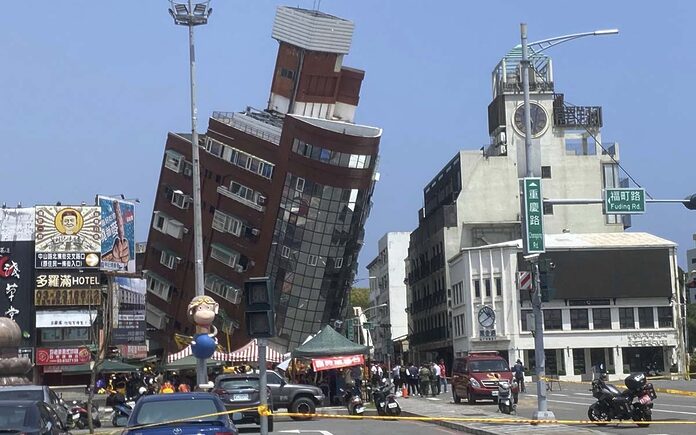 Ascienden a 9 los muertos por el terremoto de Taiwán, que deja más de 100 réplicas