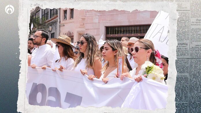 En memoria de Gisela Gaytán: marchan morenistas por la paz en Guanajuato