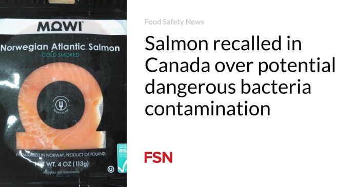 Salmón retirado del mercado en Canadá por posible contaminación con bacterias peligrosas