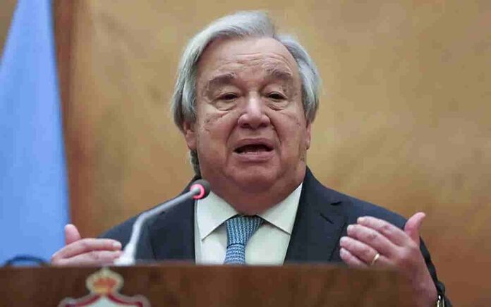 Guterres condena ataque de Irán, teme ‘escalada devastadora’ en la región