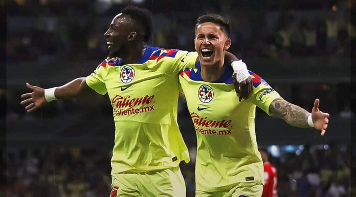 ¡Noche de goles! Club América luce en el Azteca y golea al Toluca en Liga MX