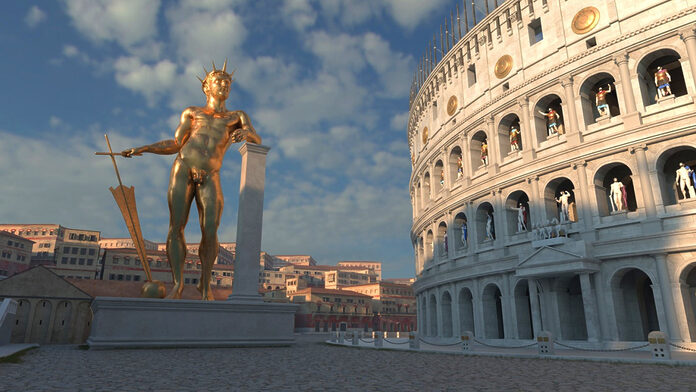 Así era la estatua más grande de la antigua Roma que dio nombre al Coliseo