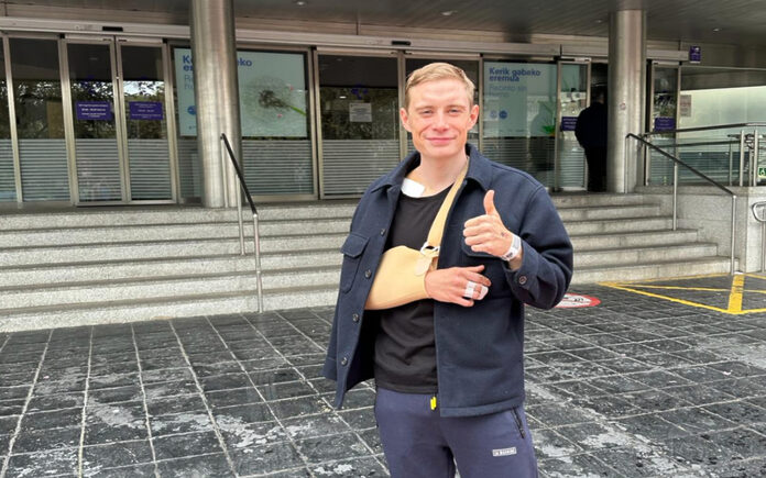 Recibe Jonas Vingegaard el alta hospitalaria | Video