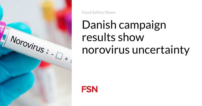 Los resultados de la campaña danesa muestran incertidumbre sobre el norovirus