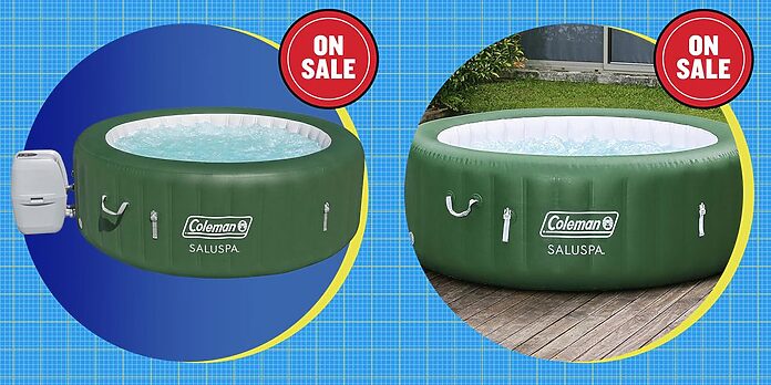 Este jacuzzi inflable viral de TikTok acaba de salir a la venta