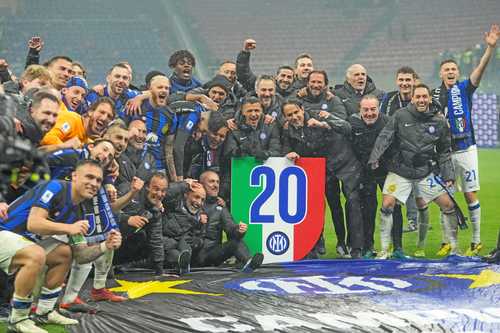 Inter de Milán consigue su título 20 de la Serie A