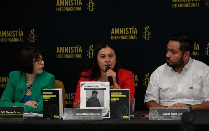 Amnistía InternacionaI ve ‘fuertes retos’ para México en DH, “miles son víctimas de violencia del Estado”