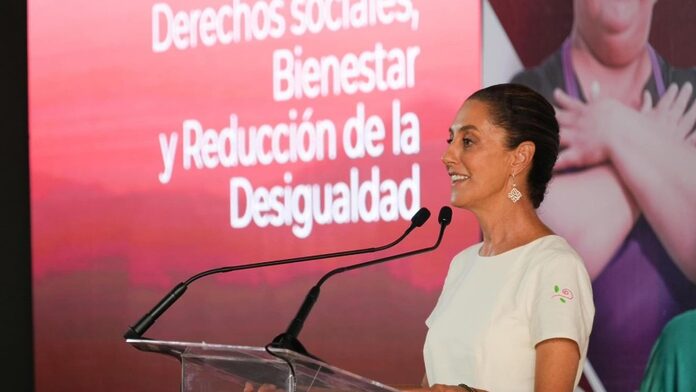 Claudia Sheinbaum recibe el apoyo de la izquierda española