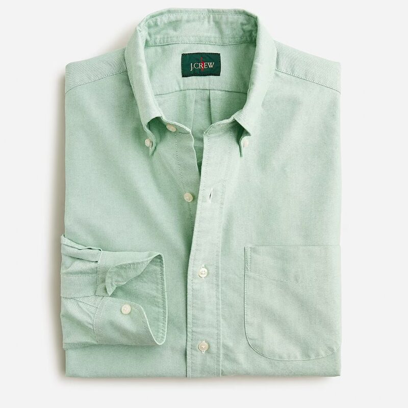 Camisa Oxford de corte gigante