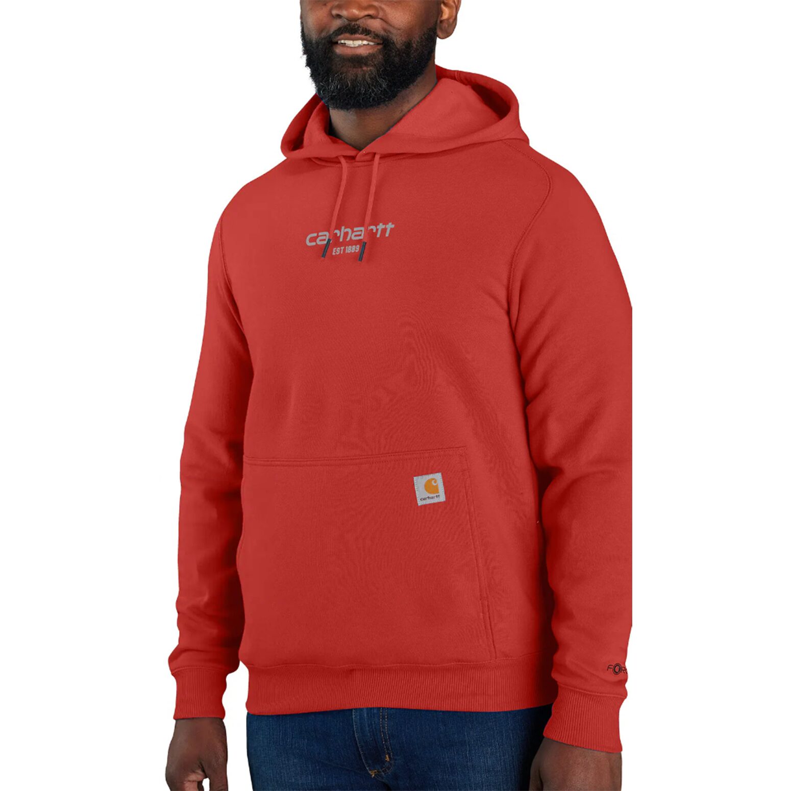 Sudadera con capucha y logo estampado