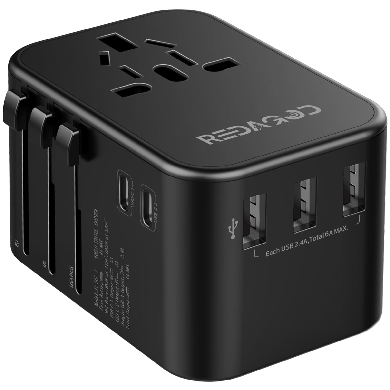 Adaptador de viaje universal