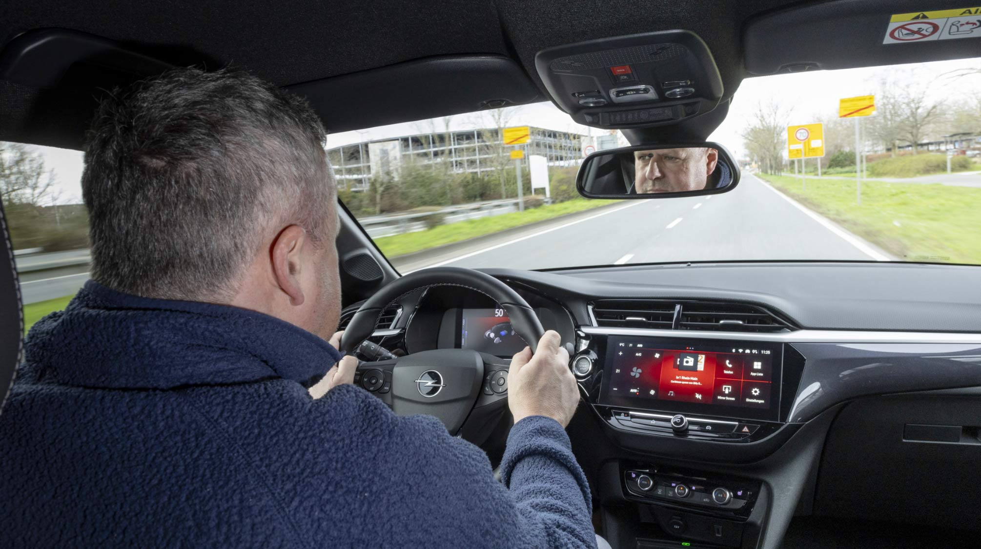 Corsa cockpit