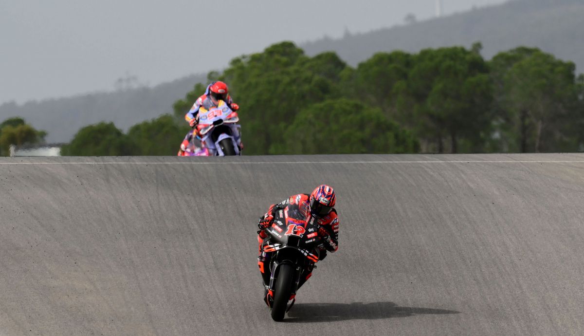 Maverick Viñales se escapa de Marc Márquez y Jorge Martín para ganar el Sprint en Portimao