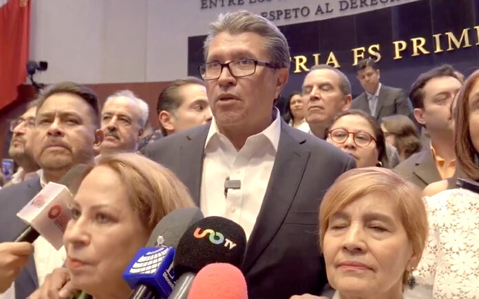 Oposición frustra sesión para dar poder de amnistía a AMLO… la mayoría manda, responde Monreal