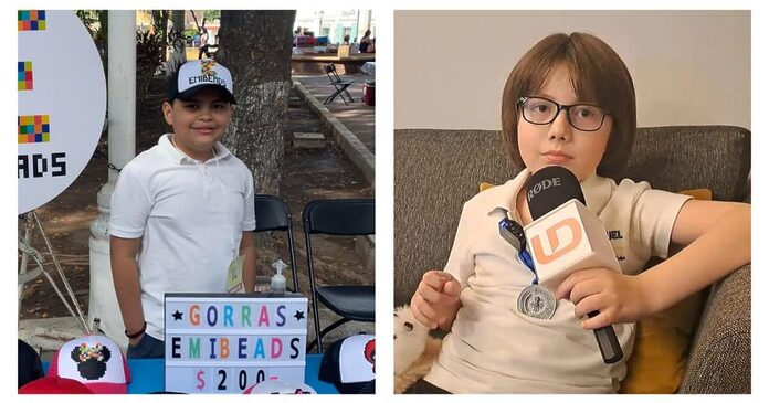 ¡Pequeños grandes genios! Desde temprana edad, Emiliano y Samuel destacan en sus actividades