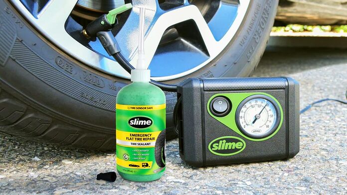 Repara pinchazos en 15 minutos: Slime es uno de los productos imprescindibles en tu coche