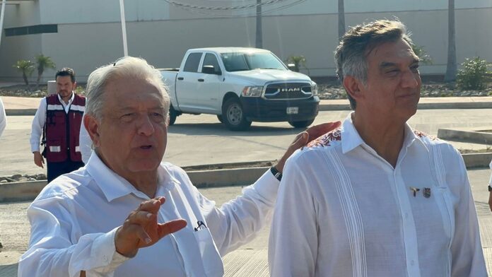 AMLO promete lograr avances en el nuevo hospital de Ciudad Madero