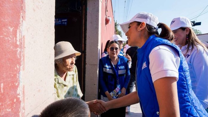 Iturbidenses apoyan a Libia Dennise, demuestran su respaldo al nuevo comienzo para Guanajuato