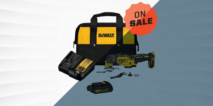 Esta herramienta oscilante DeWalt 20V Max favorita del editor tiene más de la mitad de descuento en Amazon