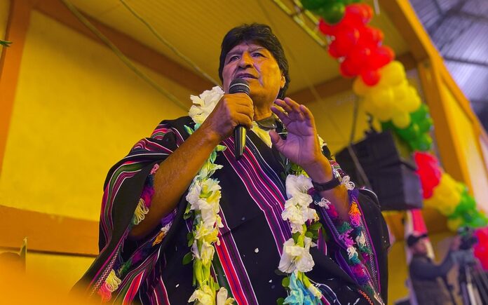 Evo Morales advierte que será candidato presidencial ‘a las buenas o a las malas’ en Bolivia